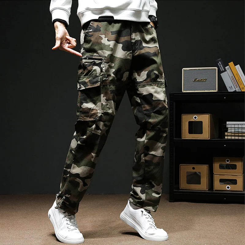 Men's Casual Overalls Pure Cotton Multi-Pocket Camouflage Fashion Trend Wear Resistant Outdoor Sports Four Seasons Popular Pants
Men's Casual Overalls Pure Cotton Multi-Pocket Camouflage Fashion Trend Wear Resistant Outdoor Sports Four Seasons Popular Pants