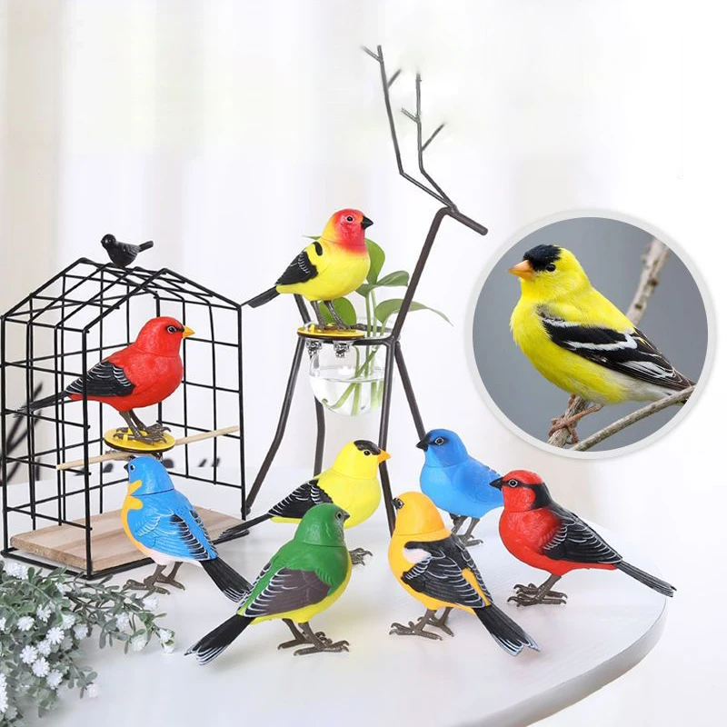 Electric Singing Chirping Robot Bird Toy, Sound & Motion Activated Interactive Bird Figurine Battery Operated For Kids
Electric Singing Chirping Robot Bird Toy, Sound & Motion Activated Interactive Bird Figurine Battery Operated For Kids