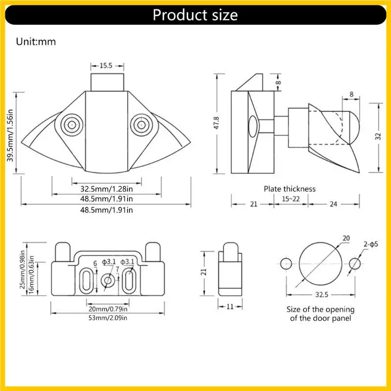 G5AD Yachts Trailers Push Button Cabinet Lock for Caravans Marine Corrosion Resistant
G5AD Yachts Trailers Push Button Cabinet Lock for Caravans Marine Corrosion Resistant