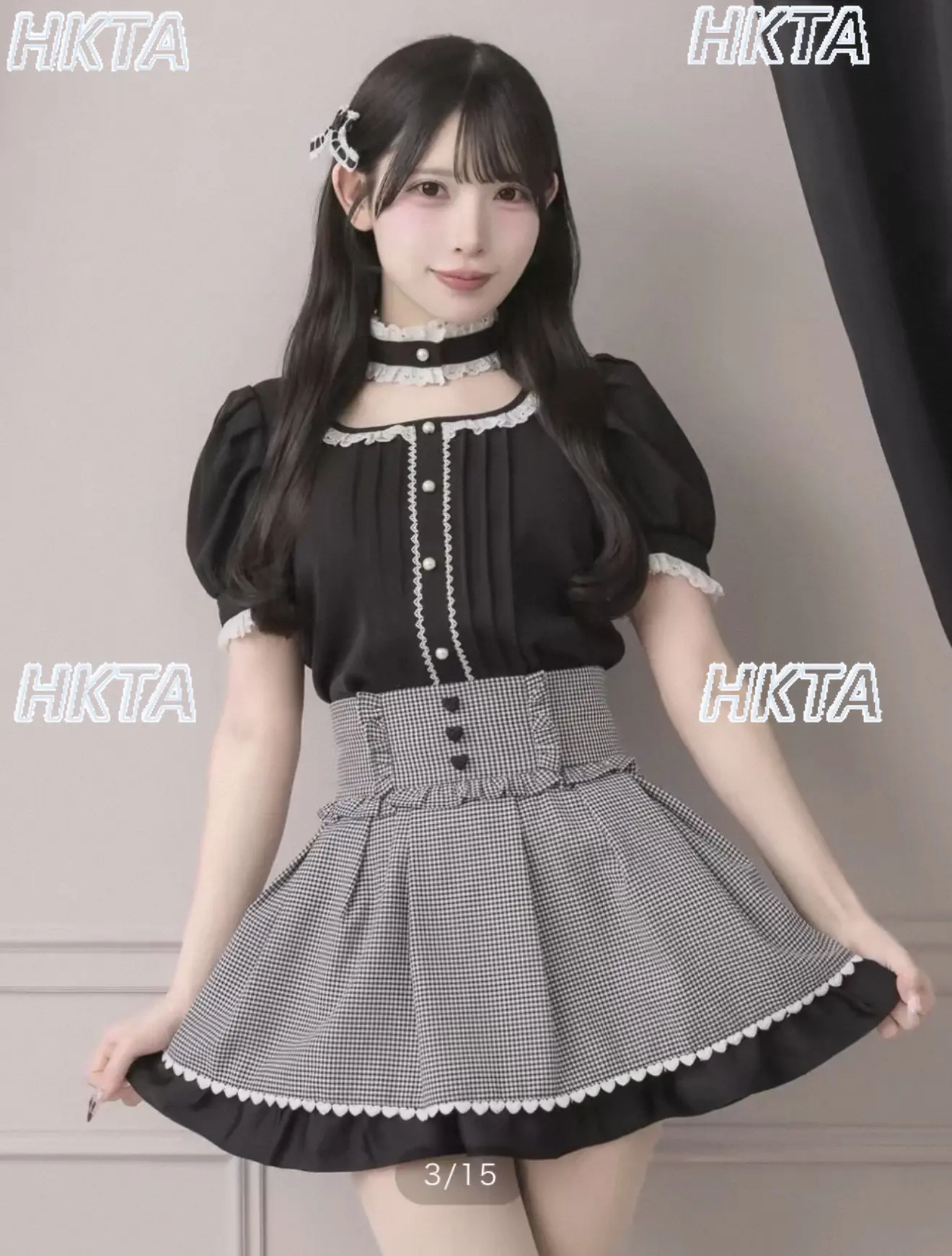 Japanese Commuter Sweet Pleated Lace Ruffle High Waist Black Skirt 2026 Spring New Slim Lolita Versatile A Line Mini Skirt Women
Japanese Commuter Sweet Pleated Lace Ruffle High Waist Black Skirt 2026 Spring New Slim Lolita Versatile A Line Mini Skirt Women