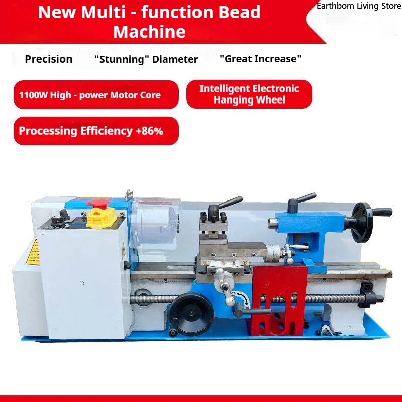 Intelligent Electronic Mini Lathe Gearshift Instrument Wooden Mini Lathe Buddhist Commercial Machinery Mini Draaibank ZY60XXCC
Intelligent Electronic Mini Lathe Gearshift Instrument Wooden Mini Lathe Buddhist Commercial Machinery Mini Draaibank ZY60XXCC