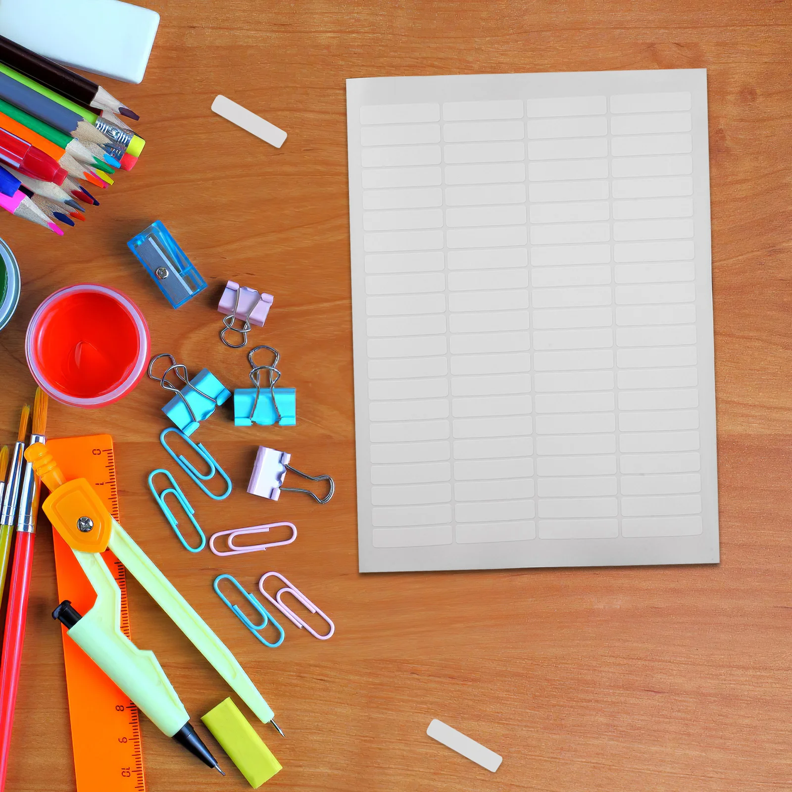 20 Sheets Waterproof Rectangular Coding Labels Blank Name Tag Stickers Printable for File Folder Identification Classification
20 Sheets Waterproof Rectangular Coding Labels Blank Name Tag Stickers Printable for File Folder Identification Classification