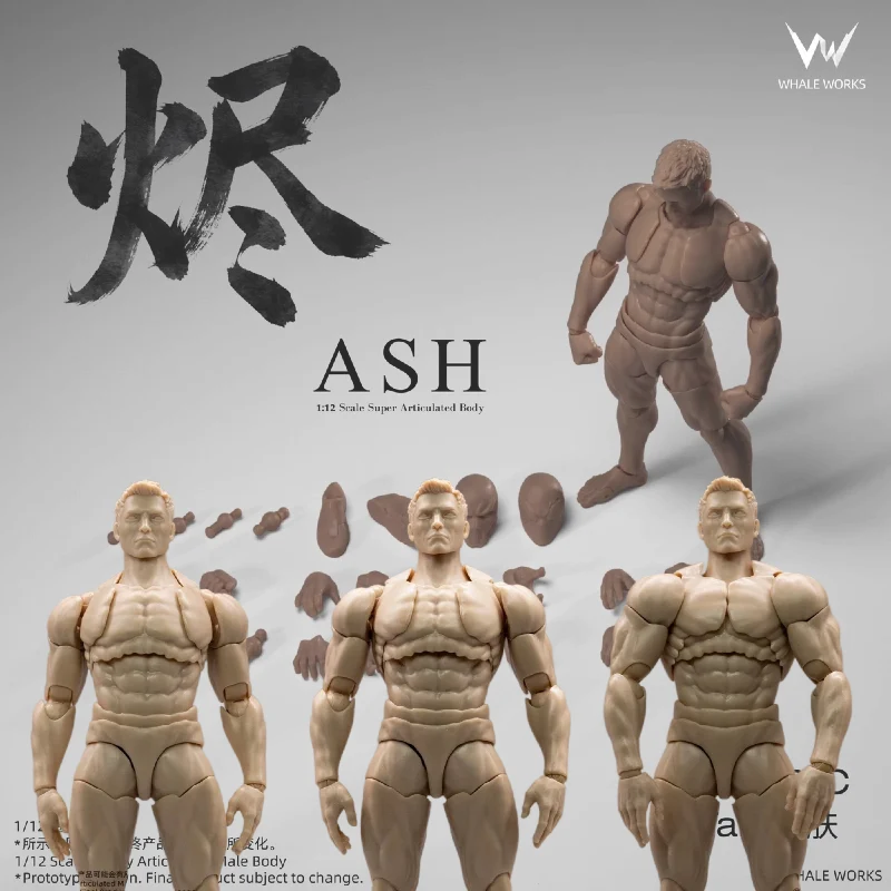 Коллекционная фигурка-модель Whale Workshop 1/12 Ash Super Articulated Male Body, подарок на день рождения для мальчиков и девочек
Коллекционная фигурка-модель Whale Workshop 1/12 Ash Super Articulated Male Body, подарок на день рождения для мальчиков и девочек