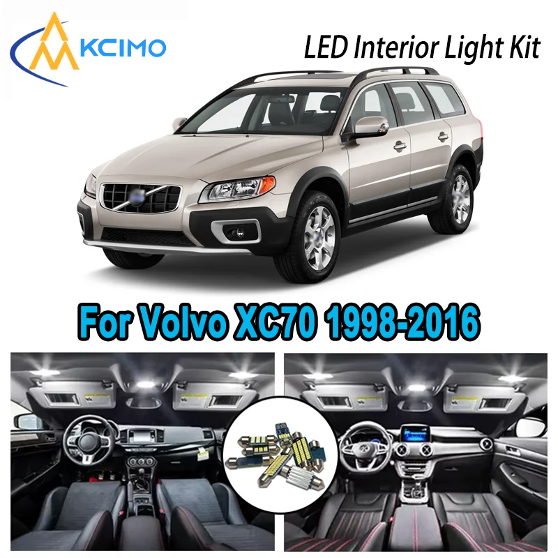 For Volvo XC70 1998-2016 2011 2012 2013 2014 Premium Bright LED Interior Dome Map Trunk Light Kit Car Led Lamps Canbus No Error
For Volvo XC70 1998-2016 2011 2012 2013 2014 Premium Bright LED Interior Dome Map Trunk Light Kit Car Led Lamps Canbus No Error