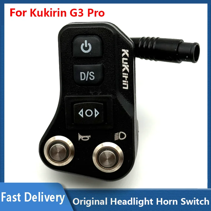 Headlight Horn Switch For Kukirin G3 PRO Electric Scooter Turn Signal Switch Button Original Accessories
Headlight Horn Switch For Kukirin G3 PRO Electric Scooter Turn Signal Switch Button Original Accessories
