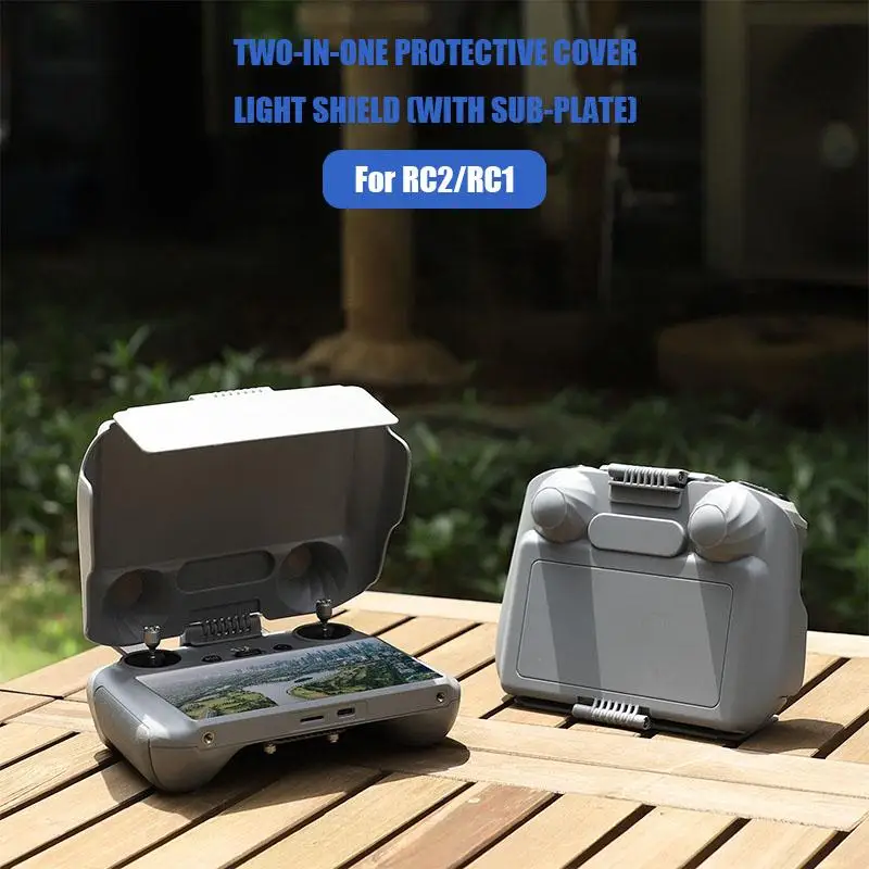 2 in 1 Controller Protector Sun Hood Control Sticks Guard Monitor Sunshade Cover for DJI RC 2/1 for Air 3/ Mini 3 Pro
2 in 1 Controller Protector Sun Hood Control Sticks Guard Monitor Sunshade Cover for DJI RC 2/1 for Air 3/ Mini 3 Pro