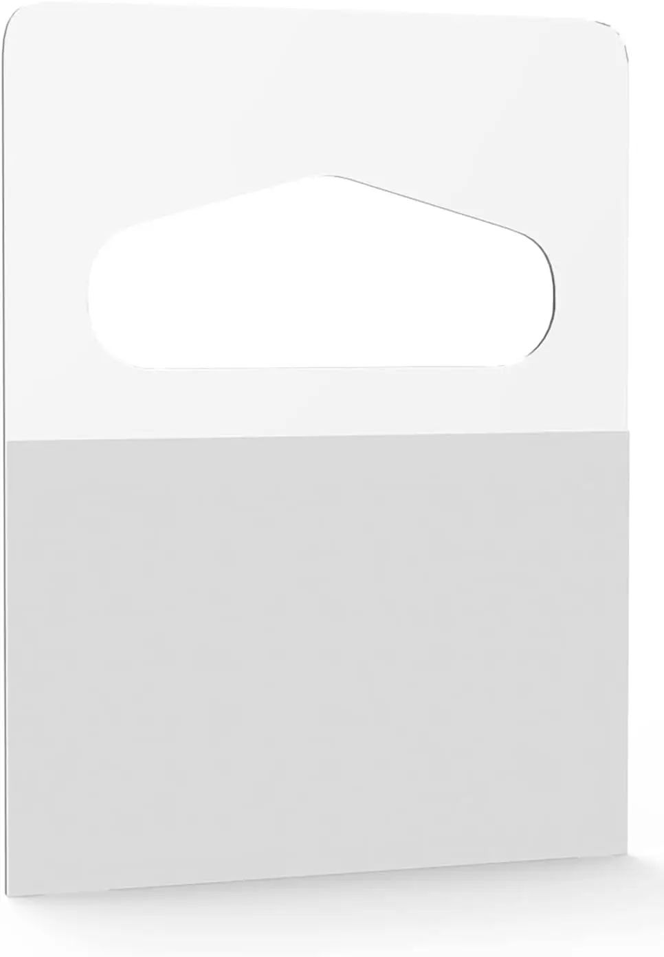 300 Clear Self Adhesive Hanging Tabs 1-1/4x1-5/8 Inch Heavy Duty Plastic Hook for Retail Display
300 Clear Self Adhesive Hanging Tabs 1-1/4x1-5/8 Inch Heavy Duty Plastic Hook for Retail Display