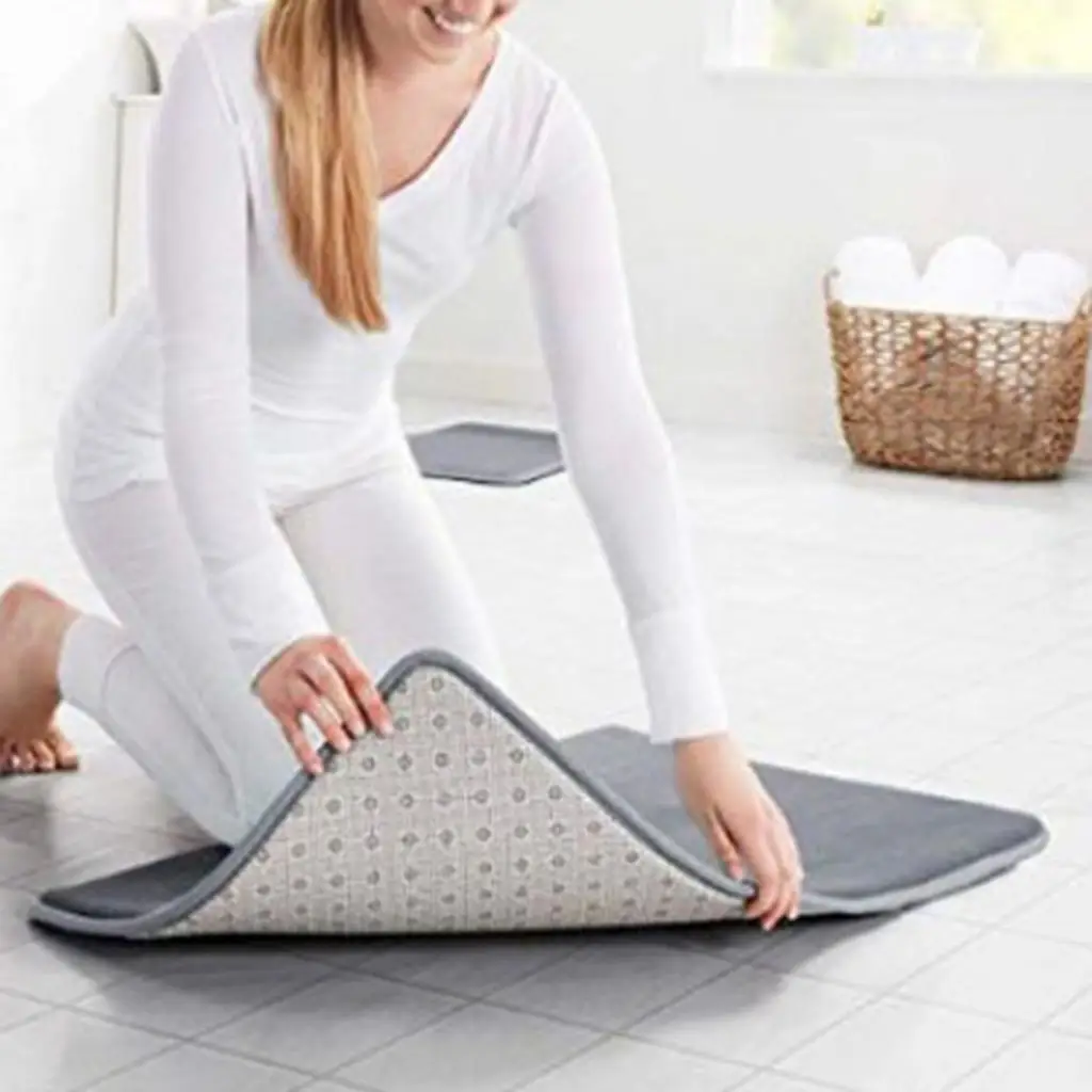 Non Memory Foam Tub-Shower Bath Rug, Bathroom Carpet, 2 Size, Multi-color, Machine Washable
Non Memory Foam Tub-Shower Bath Rug, Bathroom Carpet, 2 Size, Multi-color, Machine Washable