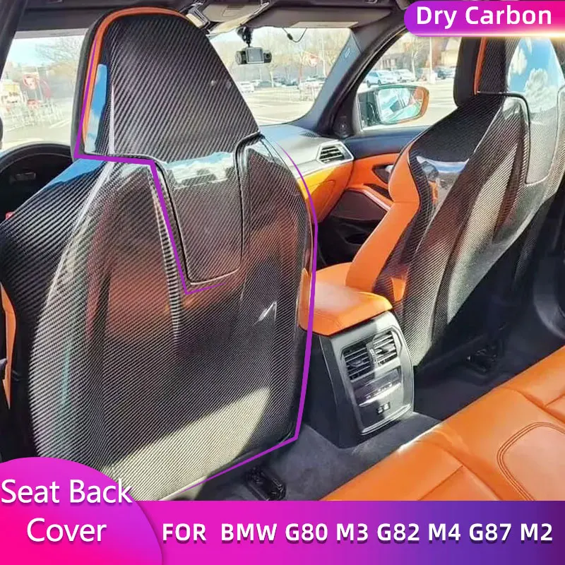 Prepreg Dry Carbon Seat Back Covers Trims for BMW G80 M3 G82 G83 M4 G87 M2 2021-2024 Car Inner Seat Back Cover Body Kits
Prepreg Dry Carbon Seat Back Covers Trims for BMW G80 M3 G82 G83 M4 G87 M2 2021-2024 Car Inner Seat Back Cover Body Kits