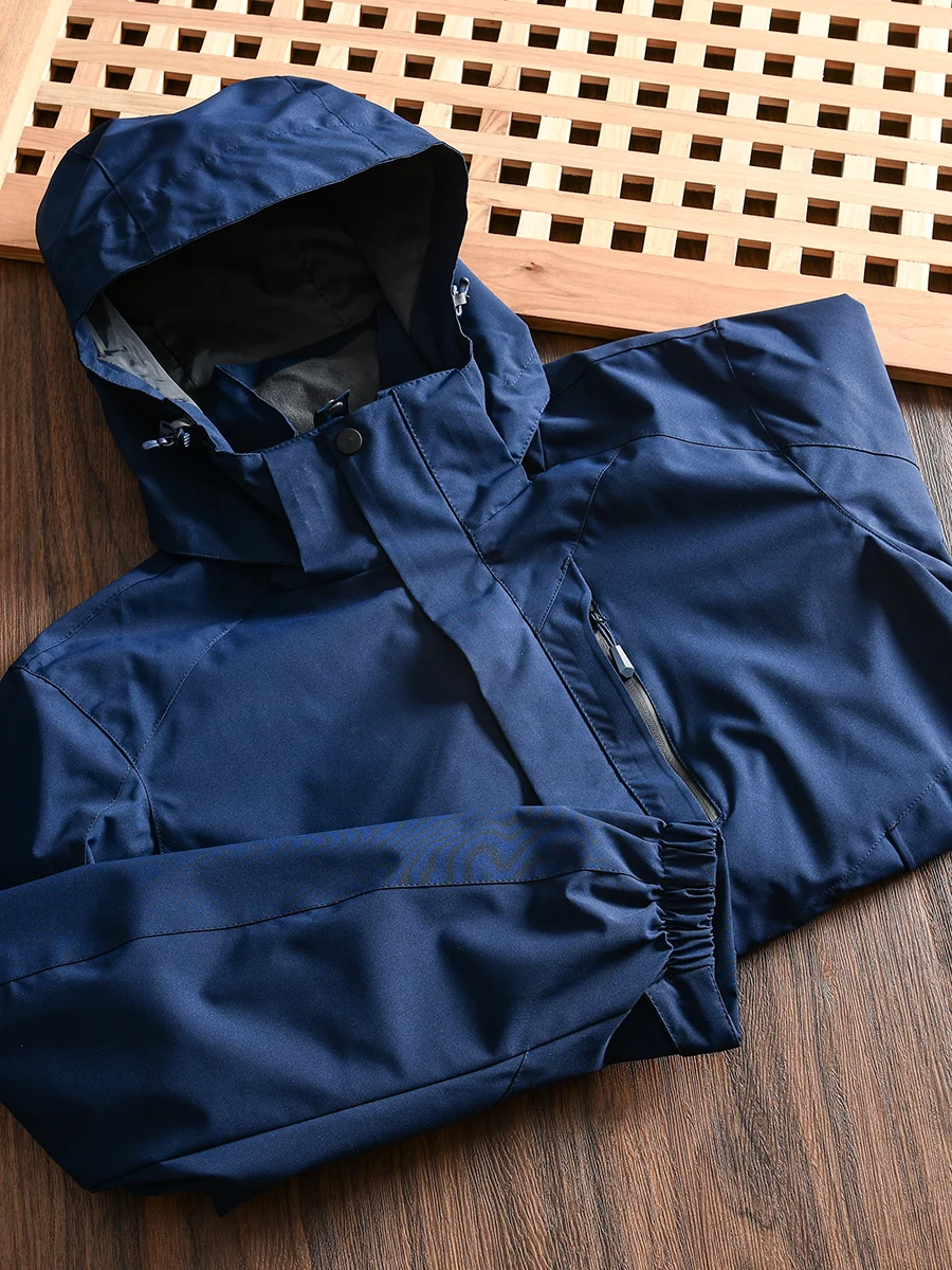 Men's Outdoor Windproof Waterproof Jacket Hooded Long Sleeve Autumn Winter Outerwear Polyester Fiber Standard Fit Youth Fashion
Men's Outdoor Windproof Waterproof Jacket Hooded Long Sleeve Autumn Winter Outerwear Polyester Fiber Standard Fit Youth Fashion