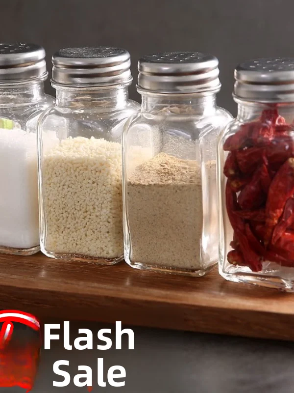 Square ape Spice Jar Home Use Pepper Cumin Seasoning Box BBQ Seasoning Glass Bottle Multi Purpose Kitchen Storage Container
Square ape Spice Jar Home Use Pepper Cumin Seasoning Box BBQ Seasoning Glass Bottle Multi Purpose Kitchen Storage Container