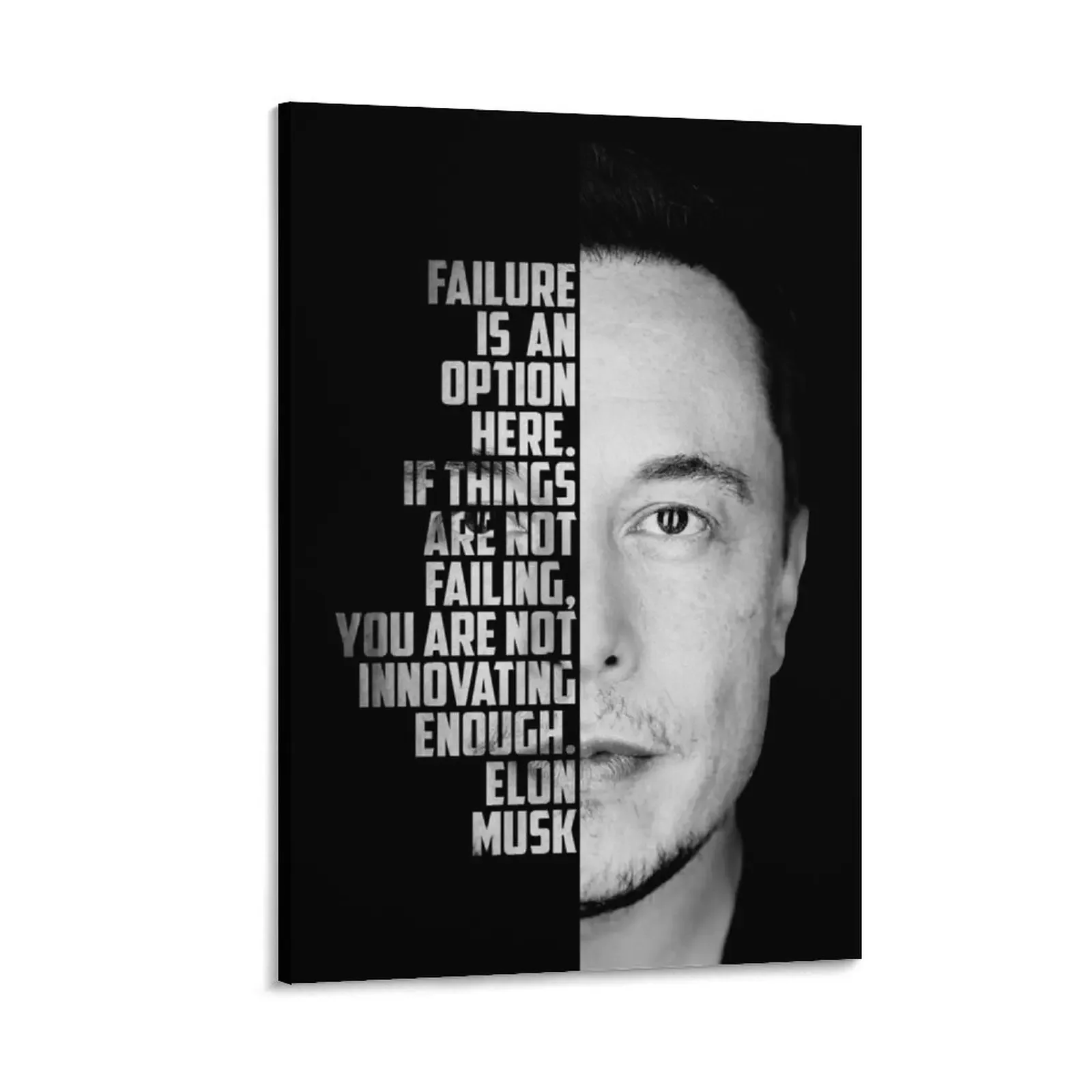 Elon Musk Failure Is An Option Here If Things Are Not Failing You Are Not Canvas Fashion Wall Art Canvas Painting
Elon Musk Failure Is An Option Here If Things Are Not Failing You Are Not Canvas Fashion Wall Art Canvas Painting