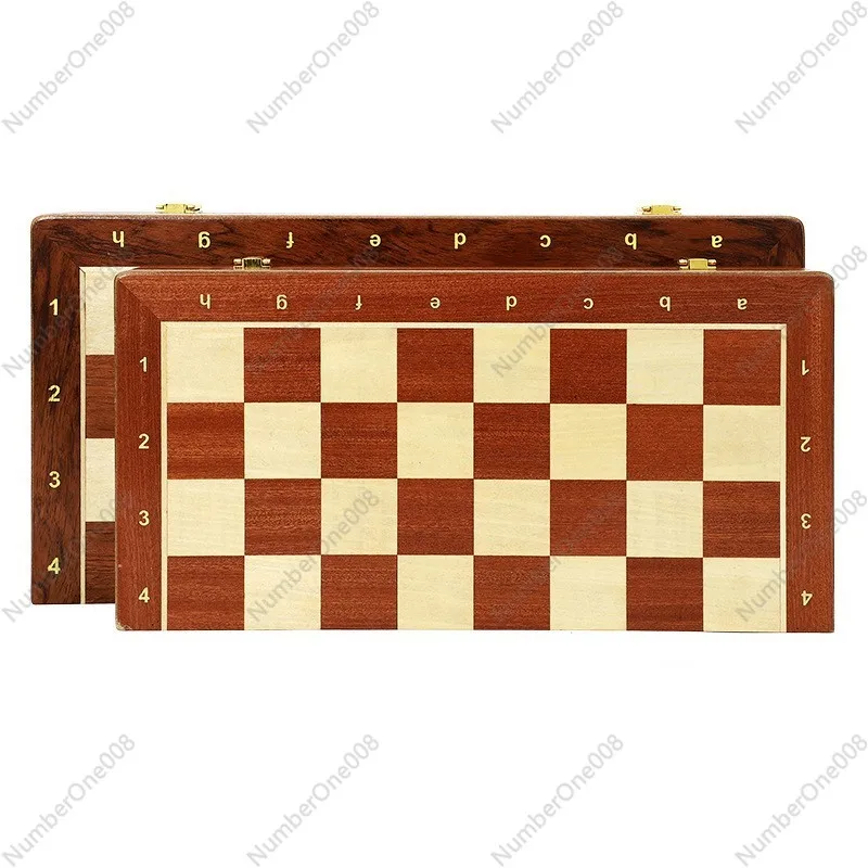 Professional Wooden Chess Set with Folding Board, Portable Game for Home Family & Club, 32 Chessmen Storage Case
Professional Wooden Chess Set with Folding Board, Portable Game for Home Family & Club, 32 Chessmen Storage Case