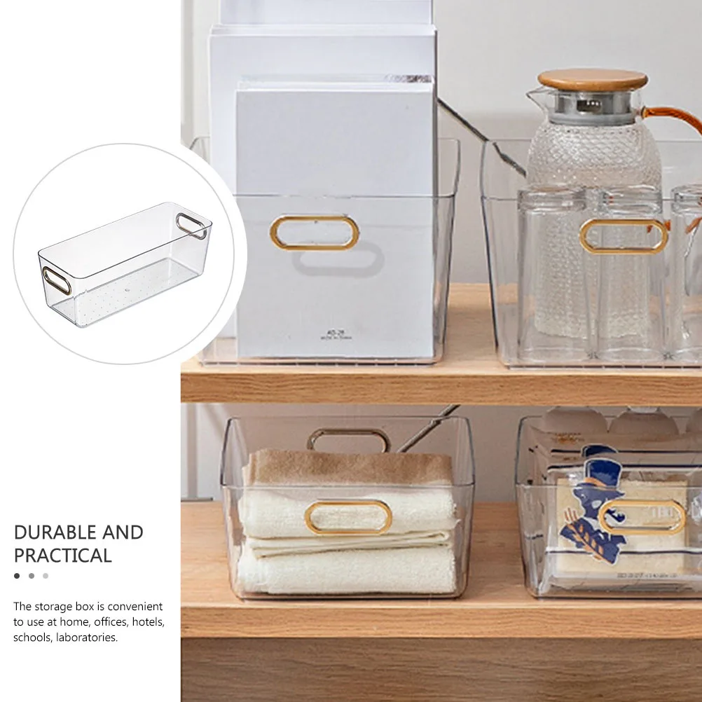 1 Multi-Function Storage Box Transparent Desktop Organizer for Cosmetics Jewelry Cables Snacks Sundries Plastic Bins Household
1 Multi-Function Storage Box Transparent Desktop Organizer for Cosmetics Jewelry Cables Snacks Sundries Plastic Bins Household