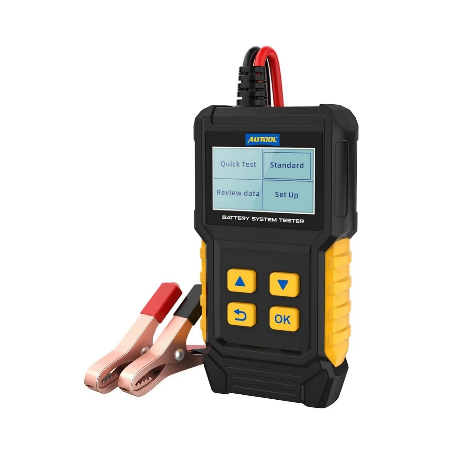 BT360 12V Car Battery Tester Digital Automotive Diagnostic Battery Tester Analyzer Vehicle Cranking Charging Scanner Tool
BT360 12V Car Battery Tester Digital Automotive Diagnostic Battery Tester Analyzer Vehicle Cranking Charging Scanner Tool