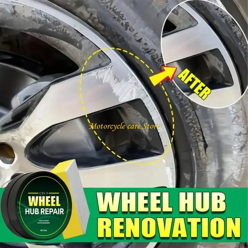 U75F Versatile Metal Restoration Paste Car Wheel Scratch Remover Easy to Use for Car & Motorcycle Wheel 7cm Length Tube
U75F Versatile Metal Restoration Paste Car Wheel Scratch Remover Easy to Use for Car & Motorcycle Wheel 7cm Length Tube