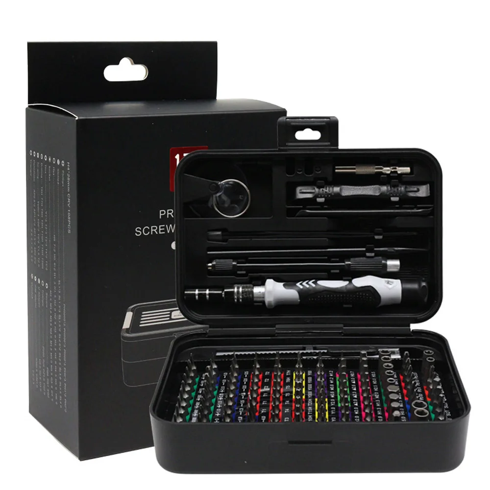 For Laptop Computer Mobile Phone Disassembly 132 in 1 Precision Screwdriver Tool Set Multi-Function Repair Kit
For Laptop Computer Mobile Phone Disassembly 132 in 1 Precision Screwdriver Tool Set Multi-Function Repair Kit