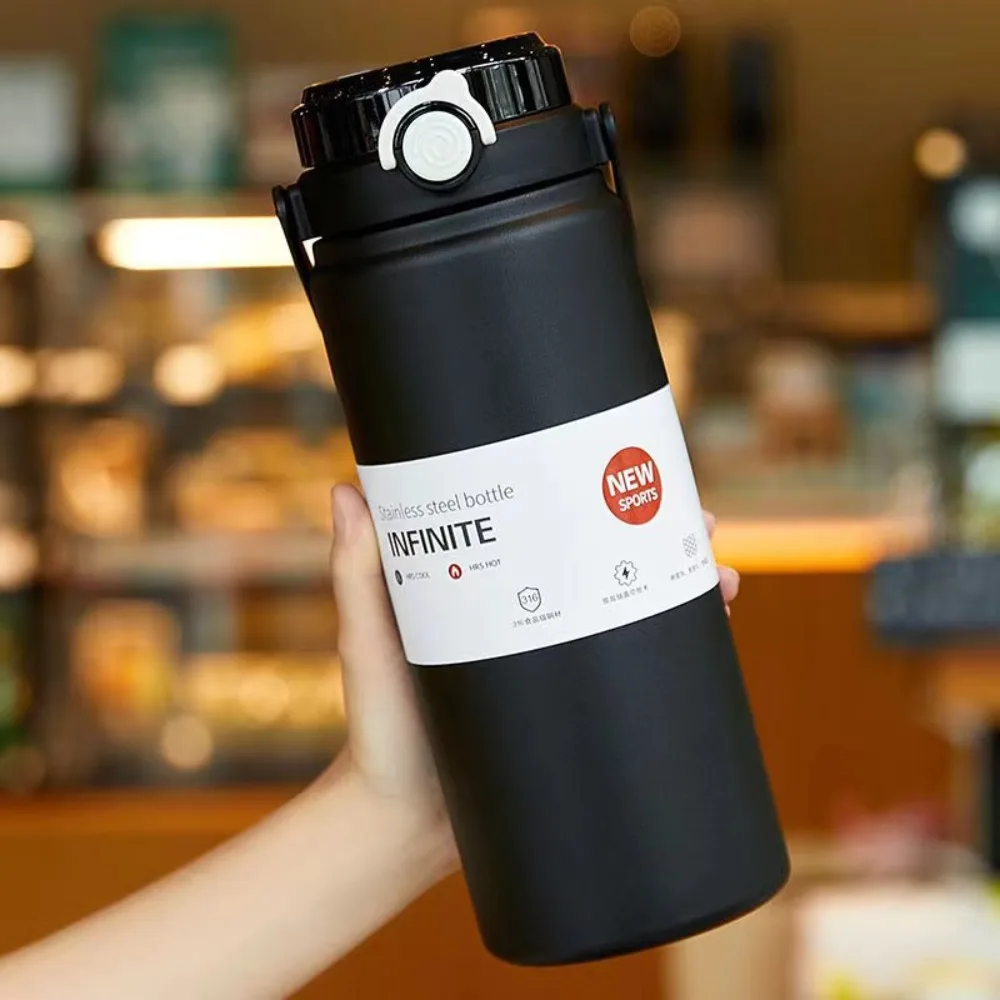 Gym Drinkware 1L/1.2L Thermos Cup Stainless Steel Keep Hot/Cold Straw Thermal Bottle Large Capacity Vacuum Flask Outdoor
Gym Drinkware 1L/1.2L Thermos Cup Stainless Steel Keep Hot/Cold Straw Thermal Bottle Large Capacity Vacuum Flask Outdoor