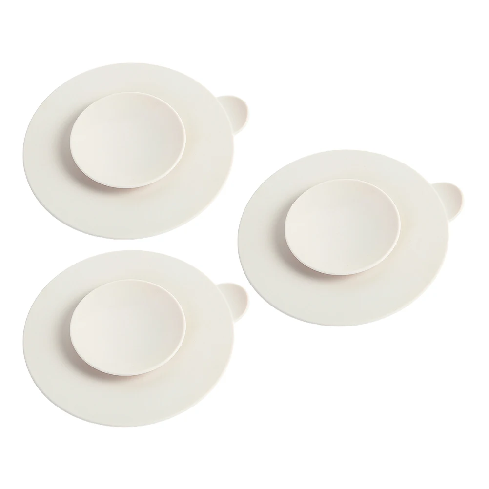 3 Pcs Silicone Suction Pad Round Non Slip Baby Bowl Mats Placemat Tableware Pads Thermal Coasters for Children Dining
3 Pcs Silicone Suction Pad Round Non Slip Baby Bowl Mats Placemat Tableware Pads Thermal Coasters for Children Dining