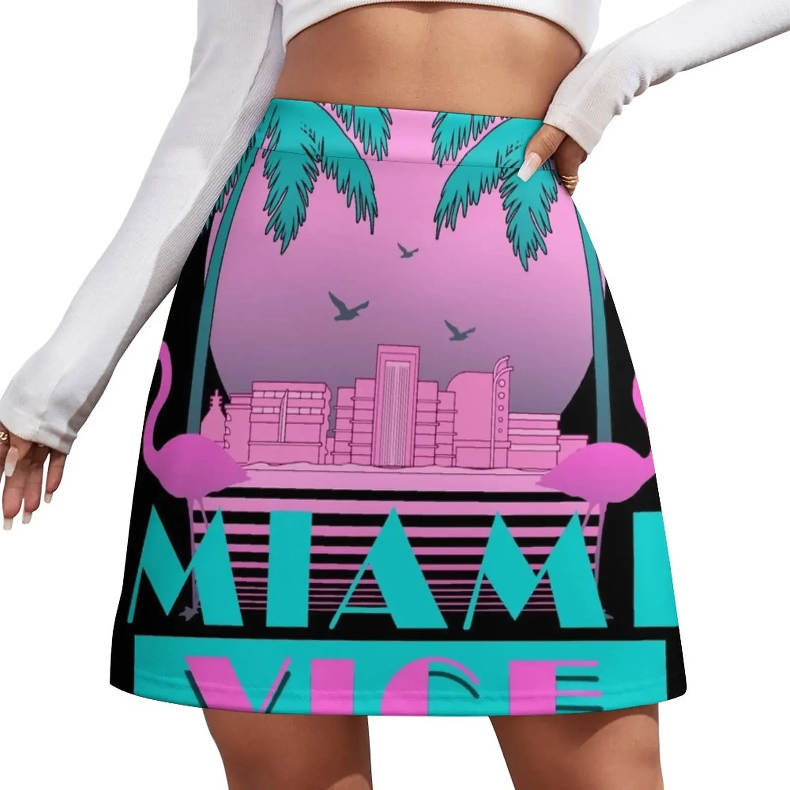 Miami Vice - Retro 80s Design Mini Skirt clothes for woman Clothes for summer summer skirts shorts
Miami Vice - Retro 80s Design Mini Skirt clothes for woman Clothes for summer summer skirts shorts