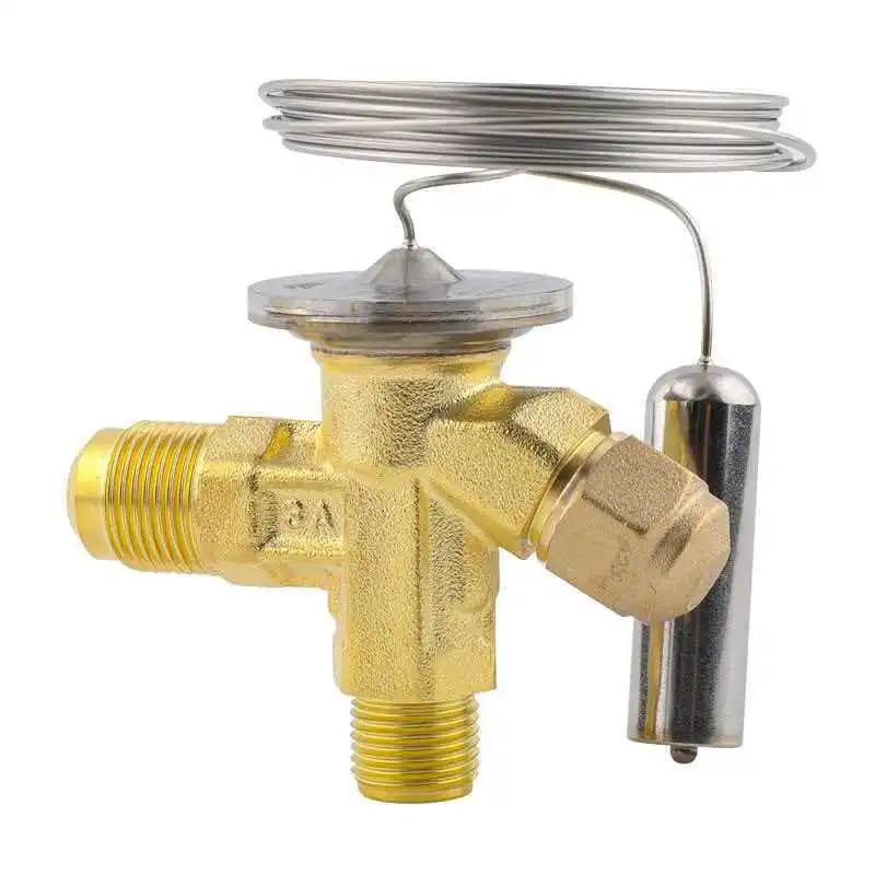 Hongsen air conditioning cold storage unit TF thermal expansion valve internal and external balance replaceable core R22/410/407
Hongsen air conditioning cold storage unit TF thermal expansion valve internal and external balance replaceable core R22/410/407