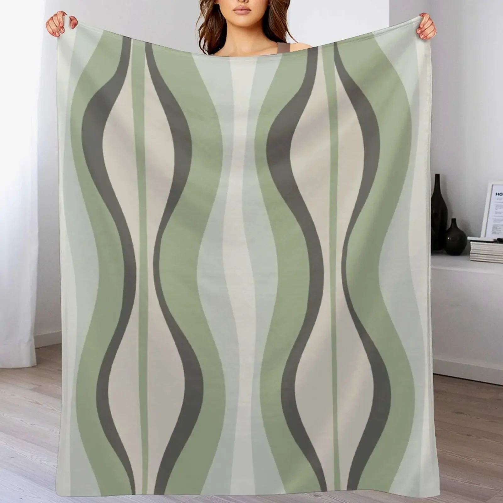 Midcentury Modern Hourglass Abstract Pattern in Sage Green, Grey, and Beige Throw Blanket Vintage bed plaid Blankets
Midcentury Modern Hourglass Abstract Pattern in Sage Green, Grey, and Beige Throw Blanket Vintage bed plaid Blankets