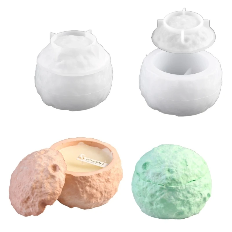 H7EB Unique Shaped Candles Cup Silicone Storage Container Box Mould For Jewelry Accessories Organiser With Space Theme Design
H7EB Unique Shaped Candles Cup Silicone Storage Container Box Mould For Jewelry Accessories Organiser With Space Theme Design