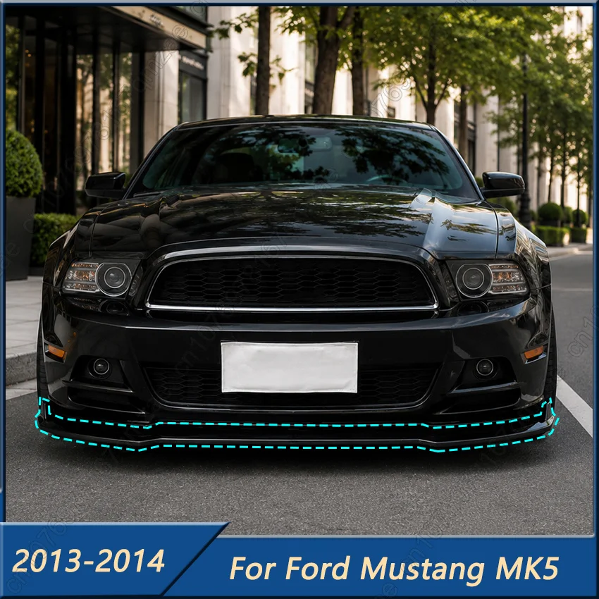 Front Bumper Splitter Lip Trim For Ford Mustang MK5 2013-2014 Gloss Black ABS Car Lower Diffuser Spoiler Guard Body Kits
Front Bumper Splitter Lip Trim For Ford Mustang MK5 2013-2014 Gloss Black ABS Car Lower Diffuser Spoiler Guard Body Kits