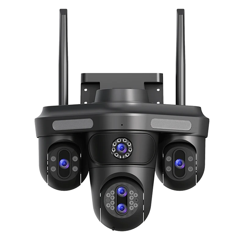 Electric Three Ball Cameras with Wifi Mobile Phone Remote Access Outdoor Full-Color Night Vision DC12V
Electric Three Ball Cameras with Wifi Mobile Phone Remote Access Outdoor Full-Color Night Vision DC12V