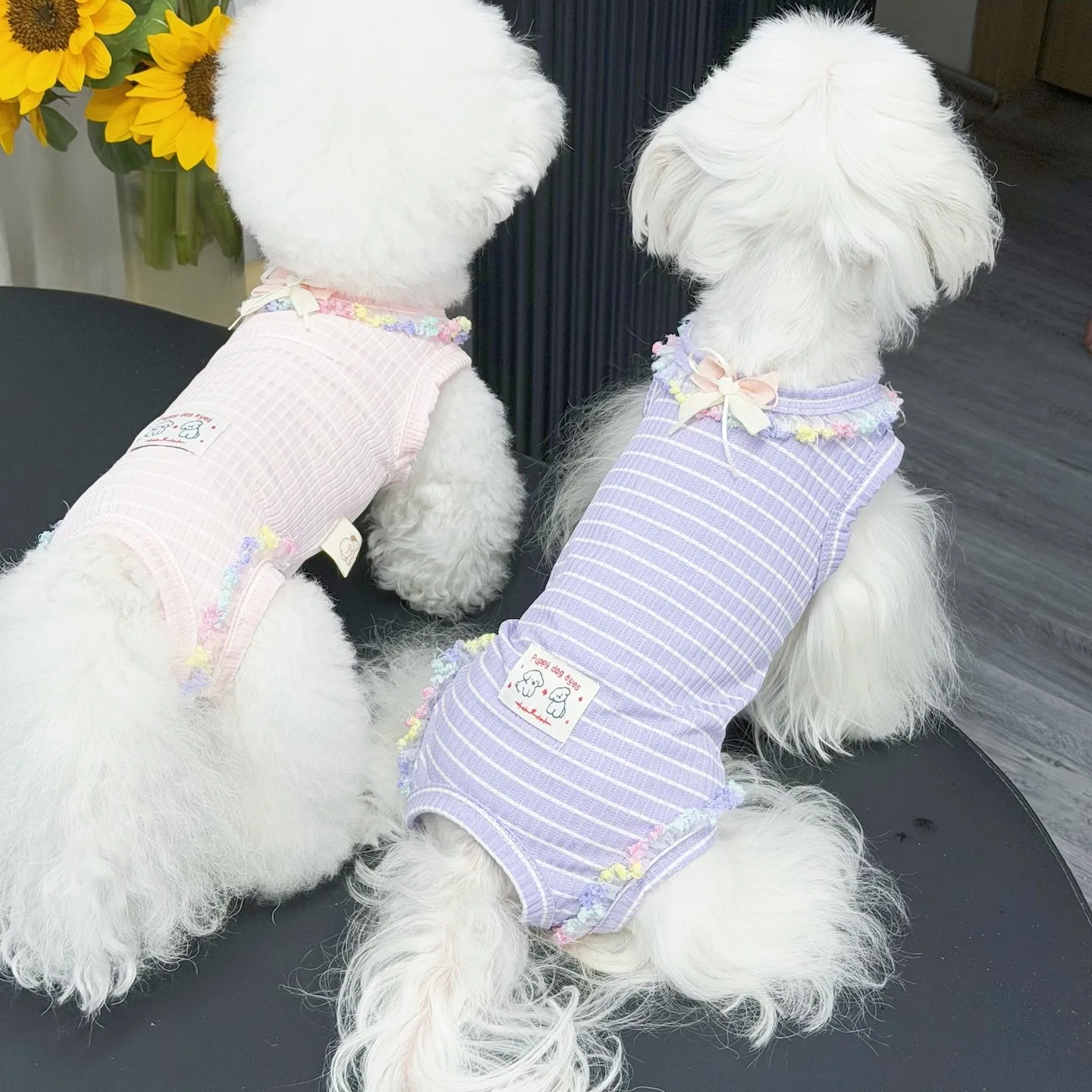 Pink Purple Thin Cotton Pet Dog Clothes Summer Fashion Casual Home Wear Four Feet Jumpsuits for Small Medium Dog Puppy Rompers
Pink Purple Thin Cotton Pet Dog Clothes Summer Fashion Casual Home Wear Four Feet Jumpsuits for Small Medium Dog Puppy Rompers