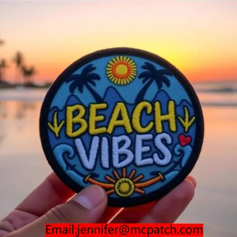 Custom Embroidered Patches Logo Patch Design Your Own Iron-On Patches Personalized Embroidered Patches for Clothes Backpacks Hat