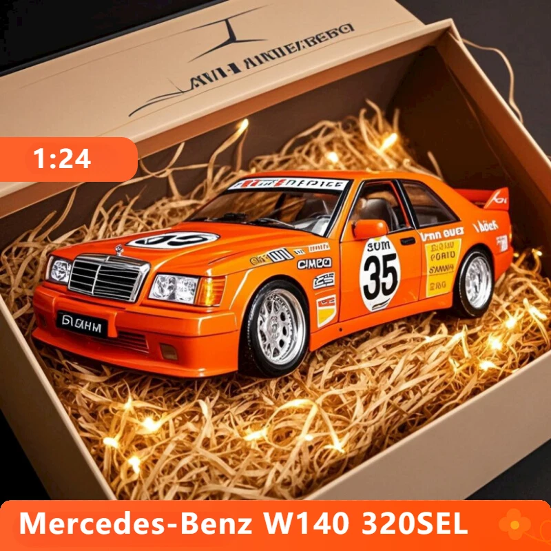 1:24 Mercedes-Benz W140 320SEL Modified Version Super Racing Car Alloy Metal Diecast Model Car Collecting Hobbies Ornaments
1:24 Mercedes-Benz W140 320SEL Modified Version Super Racing Car Alloy Metal Diecast Model Car Collecting Hobbies Ornaments