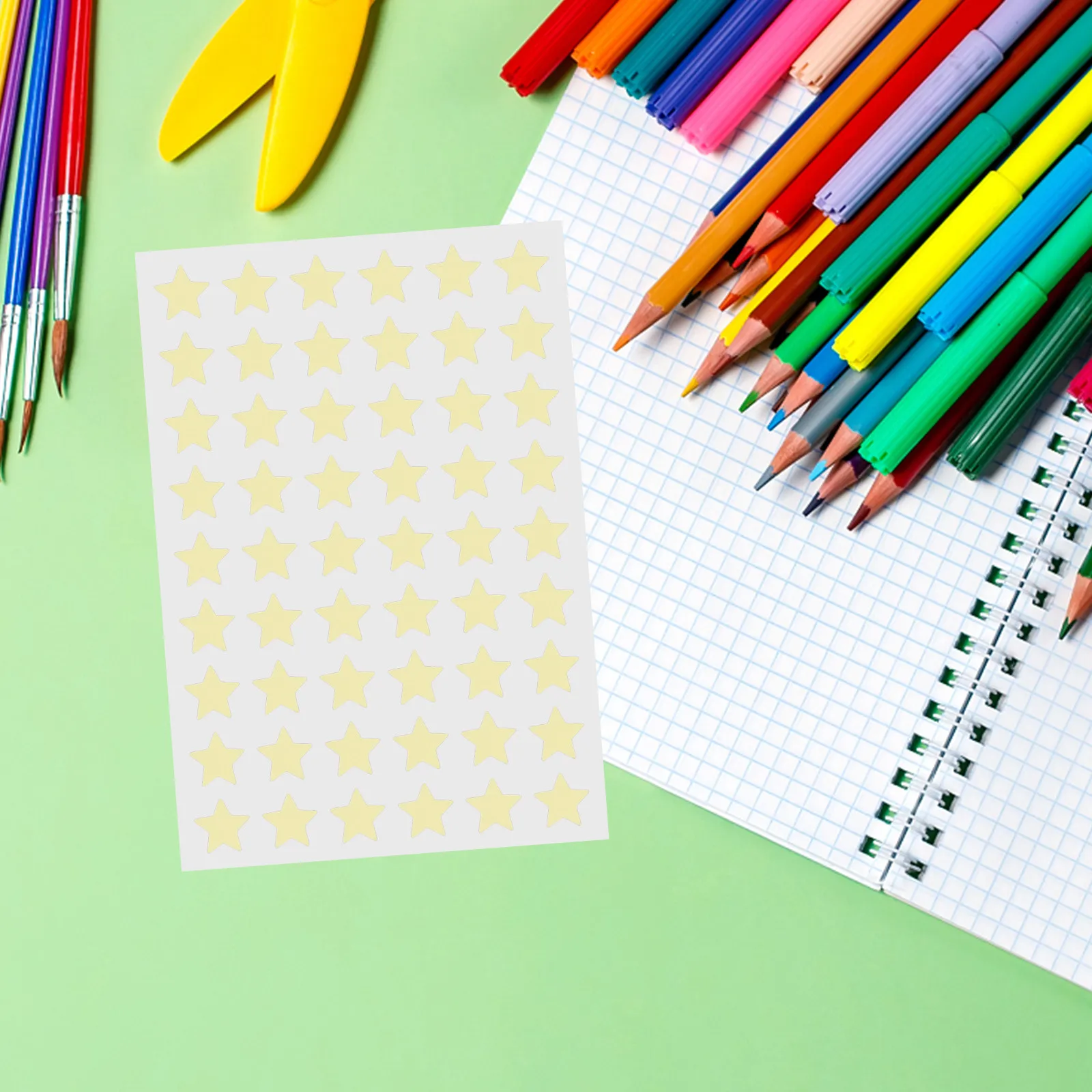 60 Sheets Gold Star Stickers for Student Incentive Motivational Reward Classroom Scrapbook DIY Crafts Self-Adhesive 0.5 Inch
60 Sheets Gold Star Stickers for Student Incentive Motivational Reward Classroom Scrapbook DIY Crafts Self-Adhesive 0.5 Inch