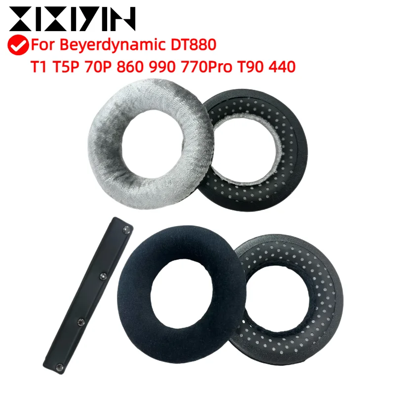 XIXIYIN Replacement Earpads For Beyerdynamic DT880 T1 T5P 70P 860 990 770Pro T90 440 Ear Cushion Headphone Ear Pad
XIXIYIN Replacement Earpads For Beyerdynamic DT880 T1 T5P 70P 860 990 770Pro T90 440 Ear Cushion Headphone Ear Pad