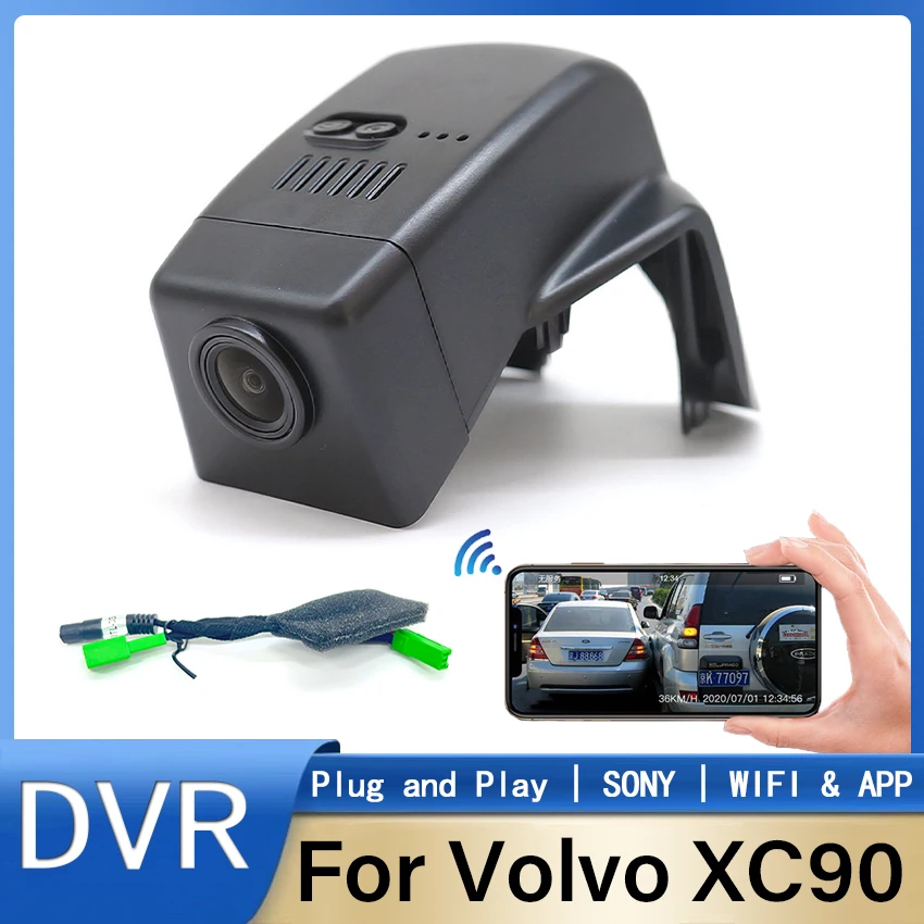 Автомобильный Wi-Fi DVR Plug and play, видеорегистратор, видеорегистратор, камера для Volvo XC90 2014 2015 2016 2017 2018 2019 2020 2021 2022, 4K Dashcam
Автомобильный Wi-Fi DVR Plug and play, видеорегистратор, видеорегистратор, камера для Volvo XC90 2014 2015 2016 2017 2018 2019 2020 2021 2022, 4K Dashcam