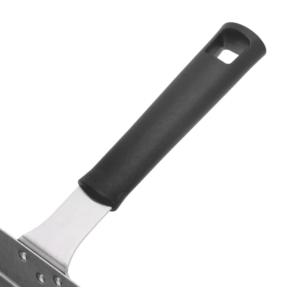 Stainless Steel Griddle Scoop Large with Handle Food Shovel Professional Heavy Duty Griddle Spatula Hibachi Type Cooking
Stainless Steel Griddle Scoop Large with Handle Food Shovel Professional Heavy Duty Griddle Spatula Hibachi Type Cooking