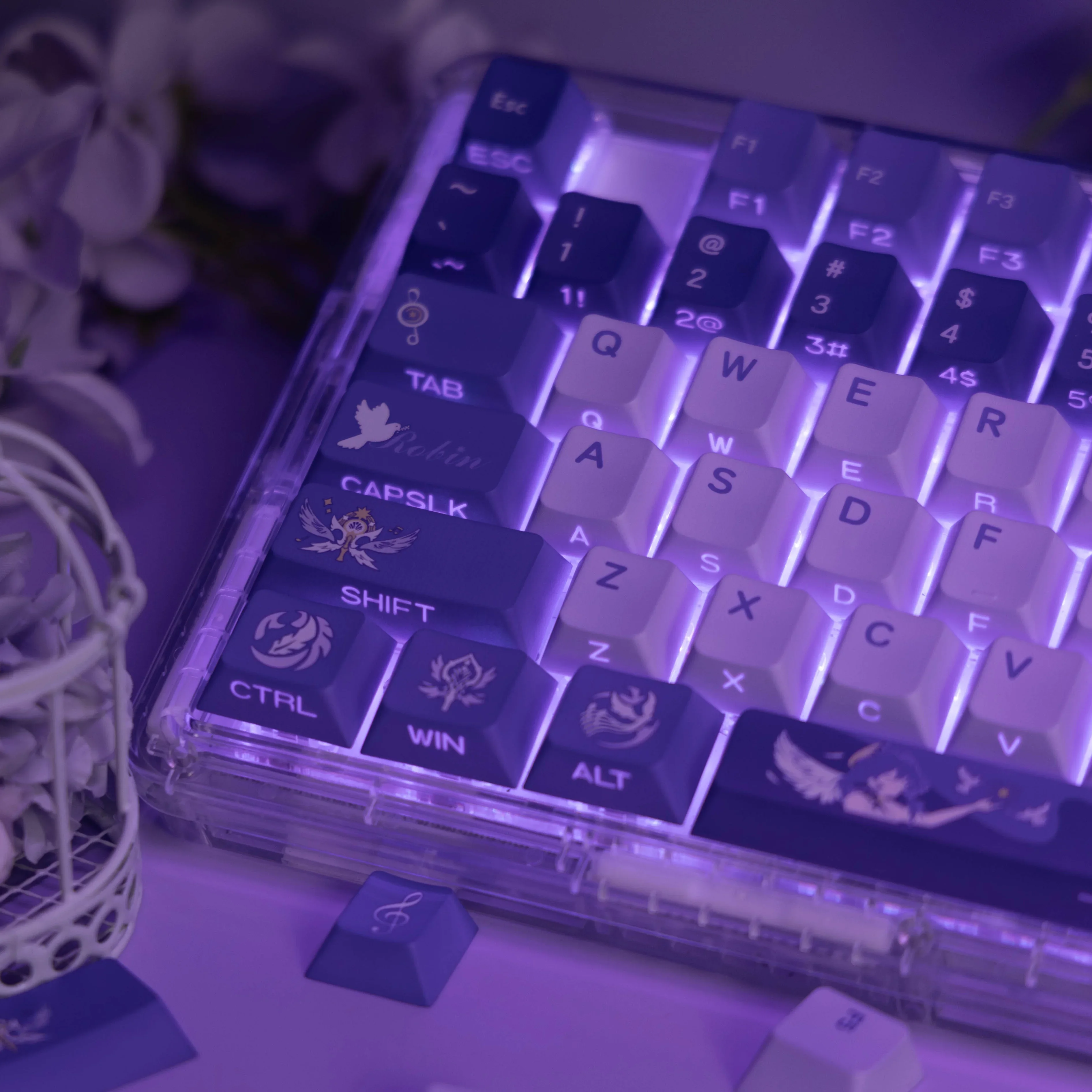 Impression theme PBT original cap side engraved keycap
Impression theme PBT original cap side engraved keycap