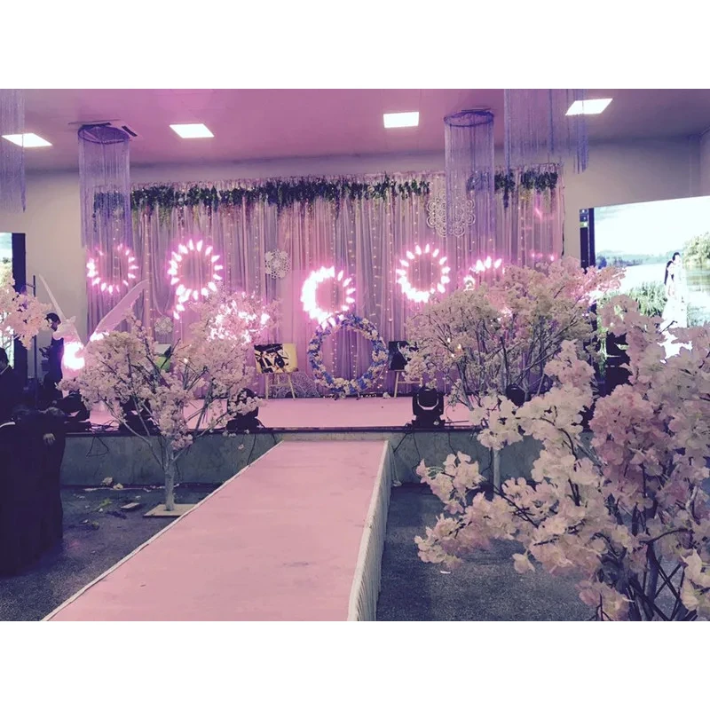 New 1.2m/1.5m/2m/2.5m Bridal Large Iron Round Ring Arches Frame Background Decoration Flower Door Frame Wedding Decoration Props
New 1.2m/1.5m/2m/2.5m Bridal Large Iron Round Ring Arches Frame Background Decoration Flower Door Frame Wedding Decoration Props