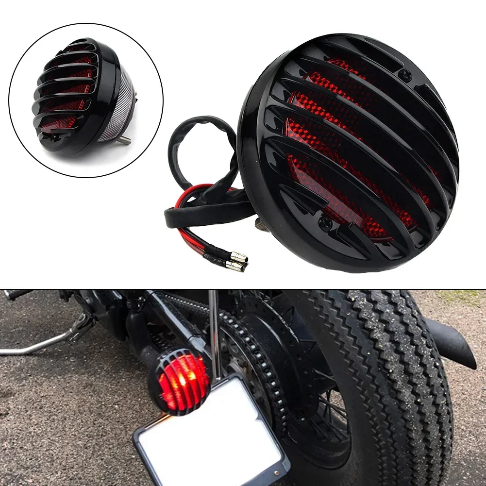 Round Motorcycle Tail Light 12V Motorcycle Modified Plastic Rear Tail Signal Lamp Brake Stop Red Indicator Motorcycle Light
Round Motorcycle Tail Light 12V Motorcycle Modified Plastic Rear Tail Signal Lamp Brake Stop Red Indicator Motorcycle Light