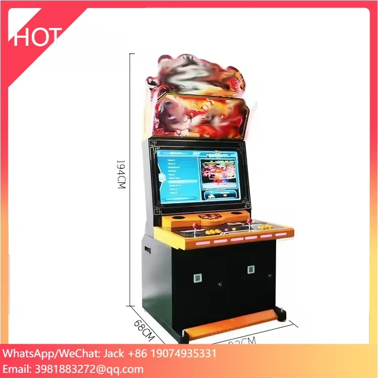 Lifun Factory 2 Player Arcade Machine Coin Operated Pandora arcade machine Street Fighter Machine
Lifun Factory 2 Player Arcade Machine Coin Operated Pandora arcade machine Street Fighter Machine