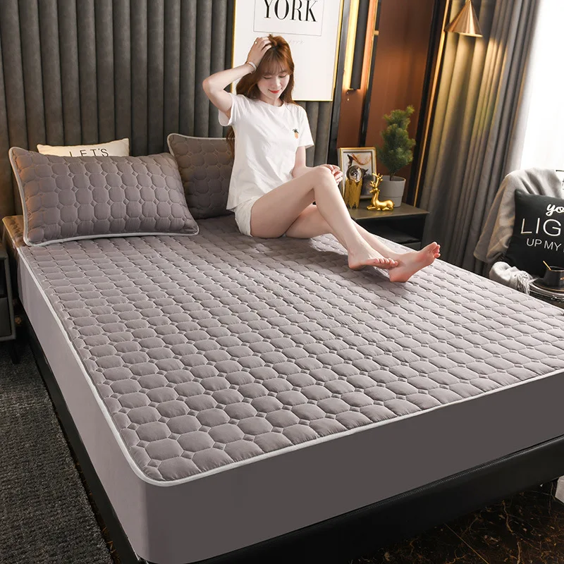 Cotton Sanding Padded Bedding Padded Mattress Cover Bedding Pillow Cover Three-piece Mattress Protective Cover
Cotton Sanding Padded Bedding Padded Mattress Cover Bedding Pillow Cover Three-piece Mattress Protective Cover