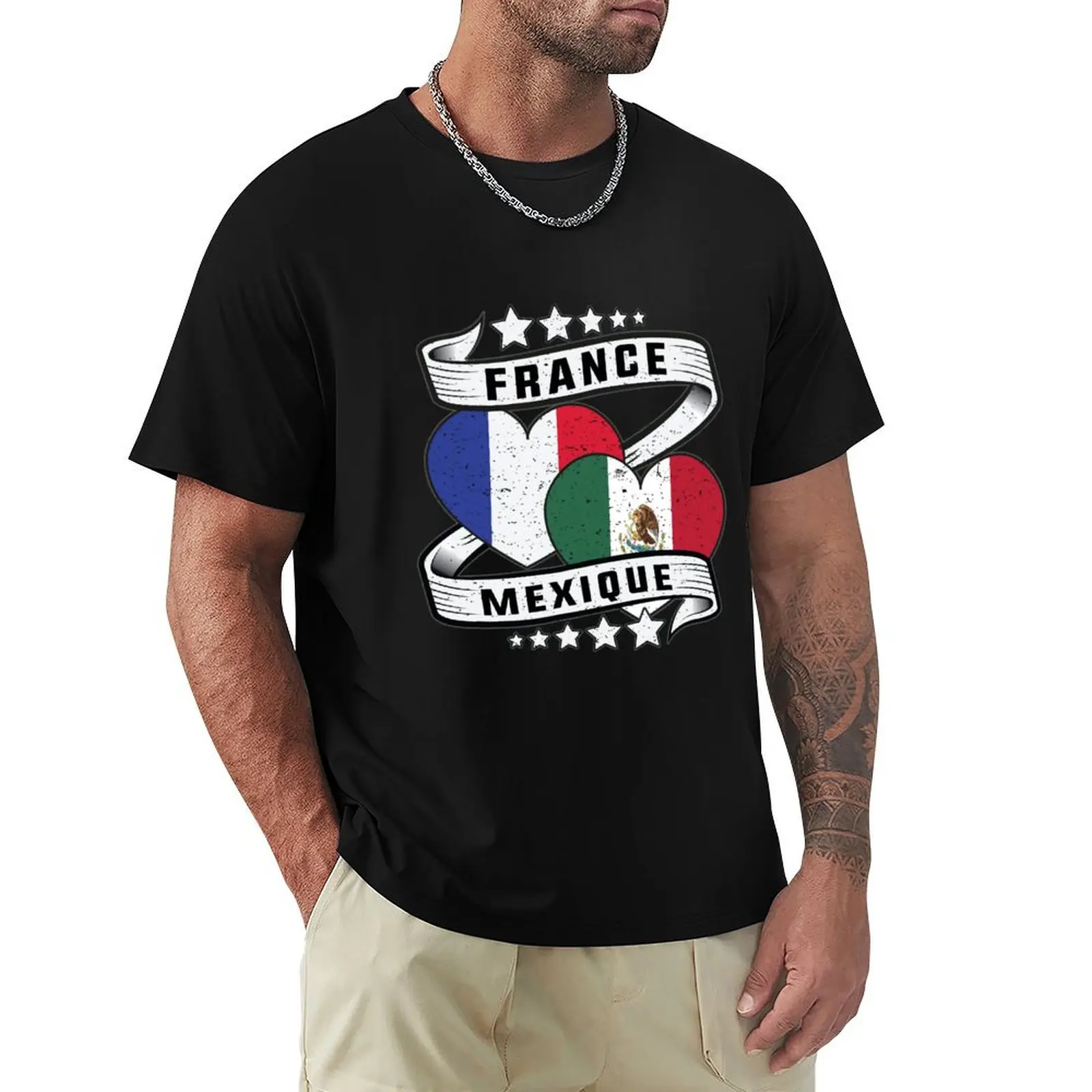French Mexican shirt Half Mexican Half French - France Mexique T-Shirt T-shirts oversize sweat mens t shirts pack
French Mexican shirt Half Mexican Half French - France Mexique T-Shirt T-shirts oversize sweat mens t shirts pack