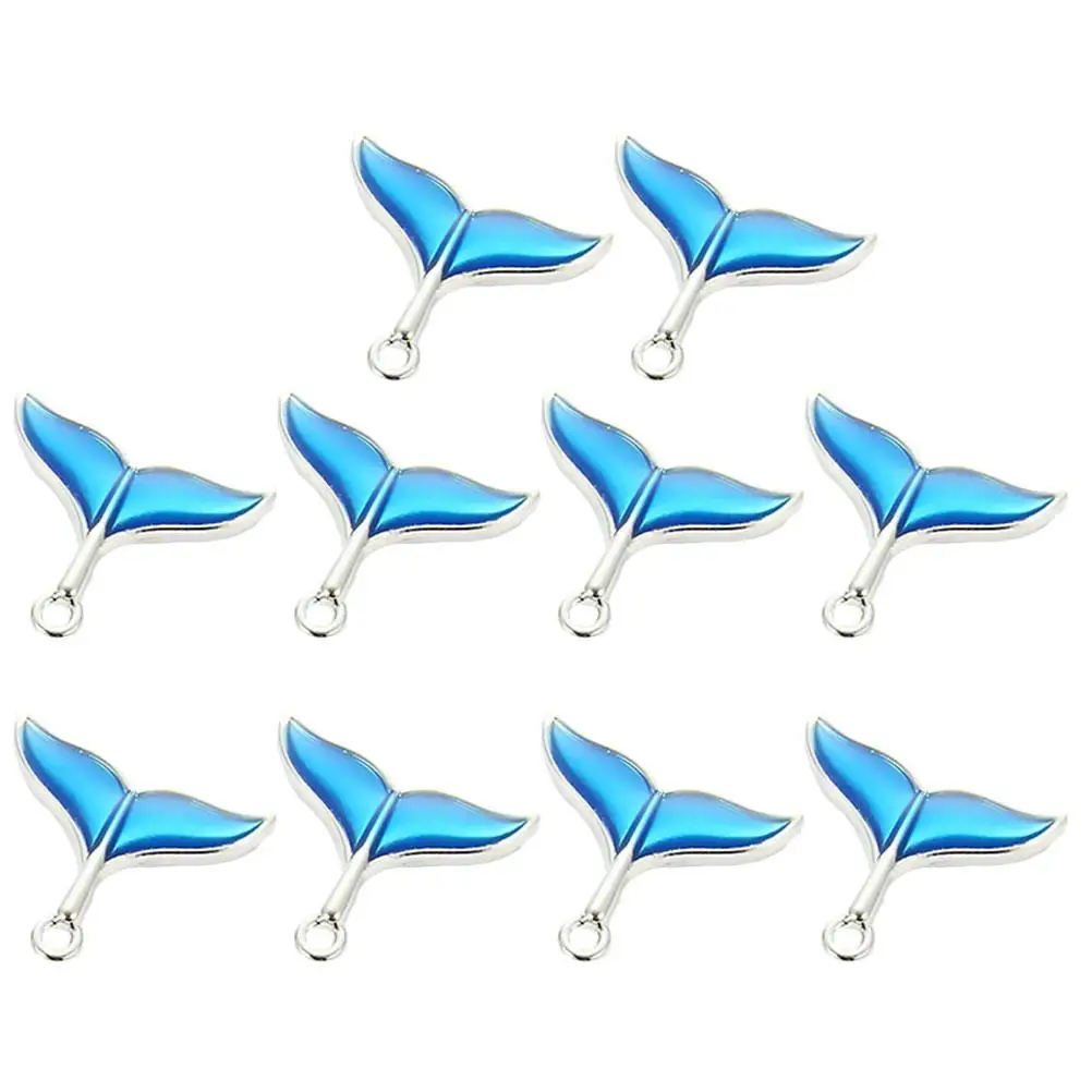 10 Pcs Mermaid Tail Pendant Jewelry Accessories for DIY Necklace Bracelet Earring Charms Keychain Colorful Design
10 Pcs Mermaid Tail Pendant Jewelry Accessories for DIY Necklace Bracelet Earring Charms Keychain Colorful Design