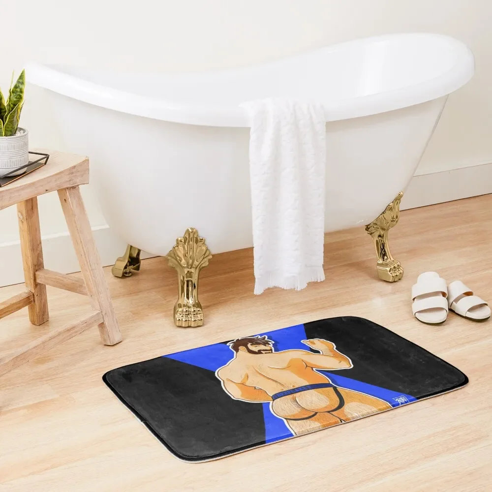 ADAM LIKES JOCKSTRAPS - BLUE Bath Mat Carpet In The Bathroom Modern Bathroom Accessories Mat
ADAM LIKES JOCKSTRAPS - BLUE Bath Mat Carpet In The Bathroom Modern Bathroom Accessories Mat