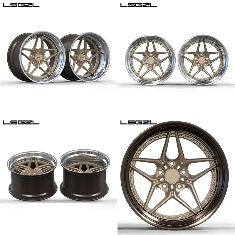 i LSGZL Custom Polish Monoblock 2 Piece 3 Piece 16-26 Inch Forged Wheels Deep Dish Wheel Concave Rims 5x112 5x120 5x114.3 for
i LSGZL Custom Polish Monoblock 2 Piece 3 Piece 16-26 Inch Forged Wheels Deep Dish Wheel Concave Rims 5x112 5x120 5x114.3 for