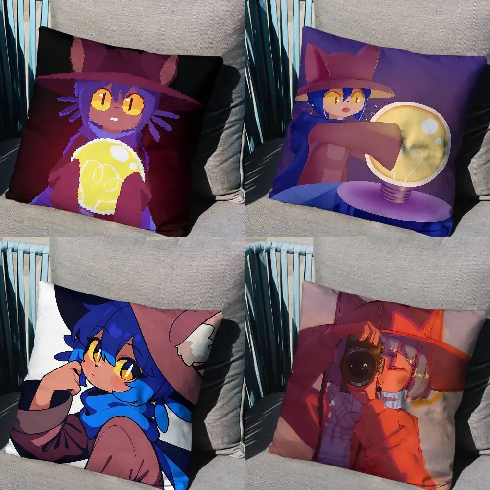 cute Niko game OneShot Pillow Case Pillow Case Living Room Sofa Cushion Cover Suitable For Home Bedroom Room Decoration
cute Niko game OneShot Pillow Case Pillow Case Living Room Sofa Cushion Cover Suitable For Home Bedroom Room Decoration