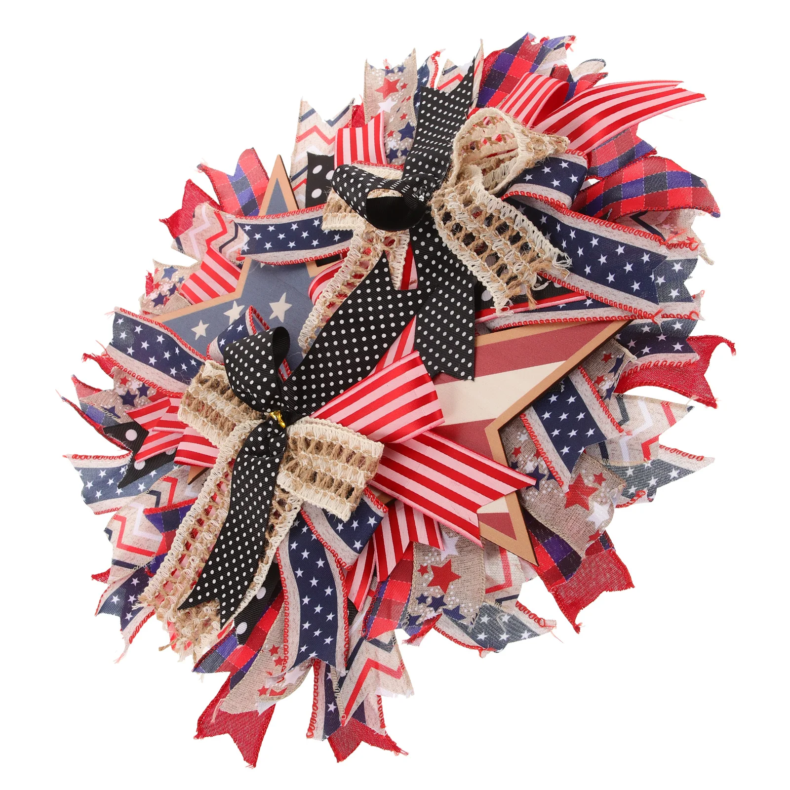 American Patriotic Wreath Star Wood Sign Handcrafted for Front Door 4th of July Independence Day Memorial Day Decoration 
American Patriotic Wreath Star Wood Sign Handcrafted for Front Door 4th of July Independence Day Memorial Day Decoration