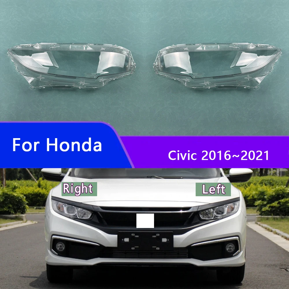 Автомобильные аксессуары для Honda Civic 2016-2021, прозрачный абажур для передней фары, зеркальный чехол для передней фары
Автомобильные аксессуары для Honda Civic 2016-2021, прозрачный абажур для передней фары, зеркальный чехол для передней фары
