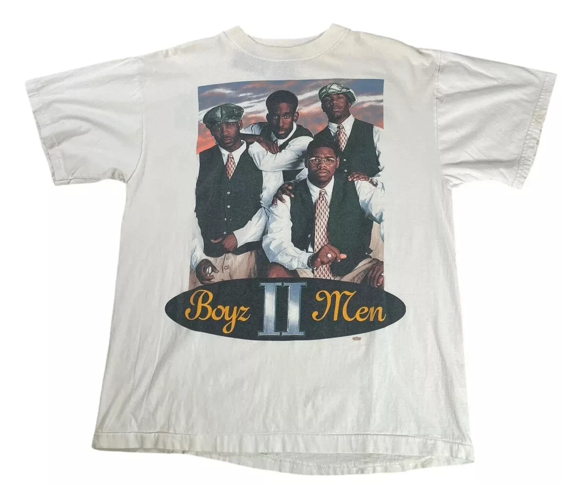 Vintage Boyz II Men T Shirt Size Large 1995 All Around The World Tour AmericanT-shirt Men Hip-hop Rock Short-sleeved Women
Vintage Boyz II Men T Shirt Size Large 1995 All Around The World Tour AmericanT-shirt Men Hip-hop Rock Short-sleeved Women