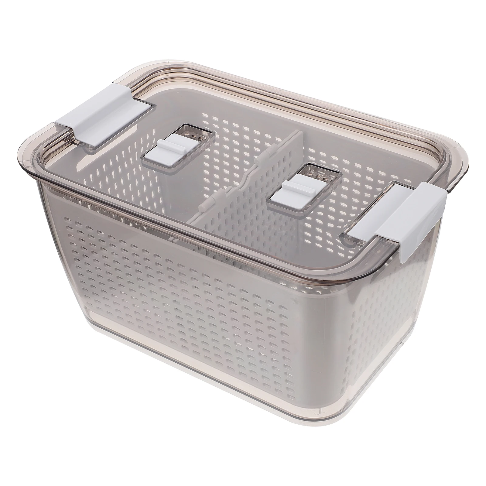 Airtight Box Home Kitchen Draining Crisper Fruit Vegetable Storage Container Fridge Preservation Box Dust
Airtight Box Home Kitchen Draining Crisper Fruit Vegetable Storage Container Fridge Preservation Box Dust